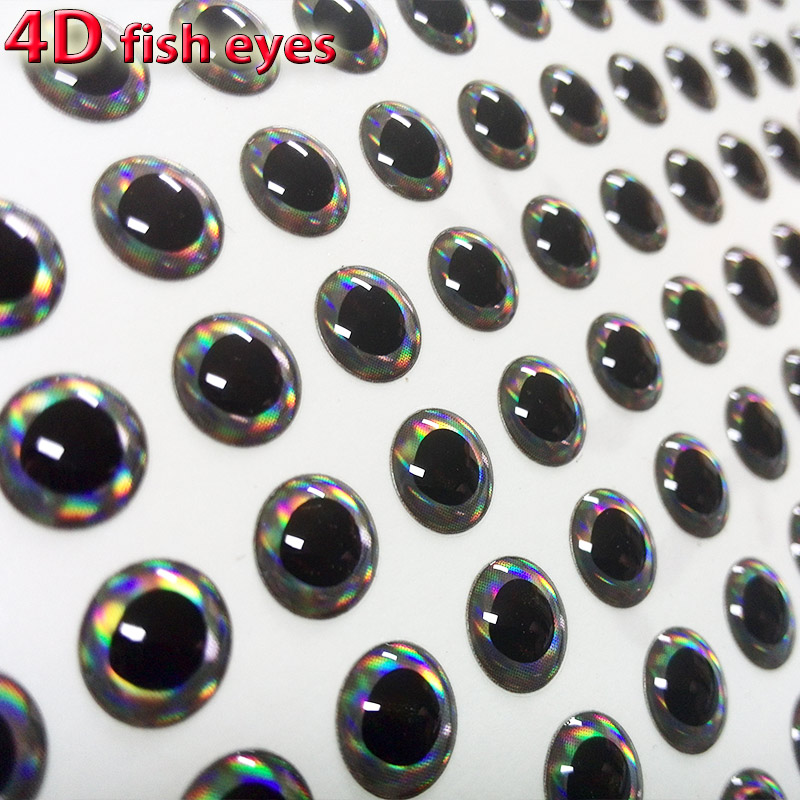 2019new  4d lure eyes color more size 3mm-12mm ..